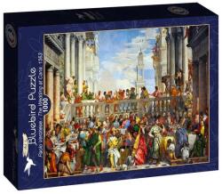 Bluebird Puzzle 1000 db-os puzzle - The Wedding at Cana, Paolo Veronese, 1563 (60212) (60212)