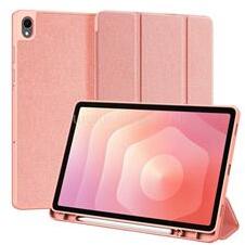Dux Ducis Samsung Tab S11 5G DOMO tok álló, bőr hatású aktív FLIP, ceruza tartó, RÓZSASZÍN (GP-176834) (GP-176834)