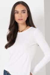 Benetton United Colors of Benetton, Kerek nyakú pamutfelső, Fehér, M (3GA2E16F9-101-M)