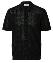 SELECTED férfi ing, 16097564, biopamut, XL INTL, fekete (0000305425607_XL)