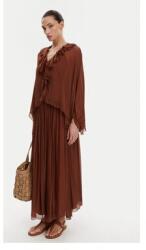 ViCOLO női blúz, TD0019, viszkóz, XS INTL, barna (0000305425683_XS)