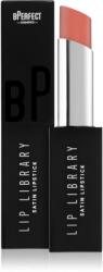 BPerfect Cosmetics Lip Library Satin krémes rúzs árnyalat Villain 3 g