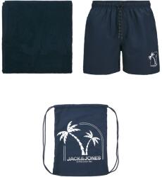 JACK & JONES Jack & Jones, Fürdőnadrág és törölköző szett - 2 részes, Sötétkék, L (12278729-NAVY-BLAZER-L)