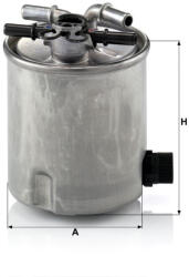 Mann-filter Üzemanyagszűrő Mann Filter WK 9007 (WK9007)