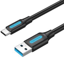 Vention USB 3.0-USB-C kábel, 2m, fekete, 5 Gbps, 3A