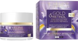 Eveline Cosmetics Gold & Retinol arckrém, Eveline, 50+, Nappali/éjszakai használatra, 50 ml (136212)
