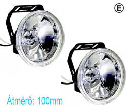 H-DRIVE Ködlámpa készlet KL-HY-048A, kerek, 100mm, halogén, H3 (HY048)