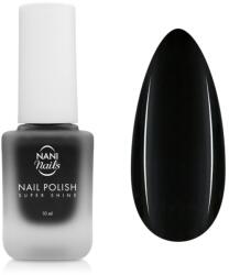 NaniNails NANI Super Shine hosszantartó körömlakk árnyalat Black Velvet 10 ml