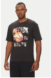 Reebok Férfi Póló, 100218817, Pamut, S INTL, Fekete (0000305250568_S)