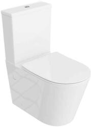 Spectrum Set vas WC monobloc, Spectrum, Alfa 2.0, Turbo Flush, cu capac și rezervor, alb (61510)