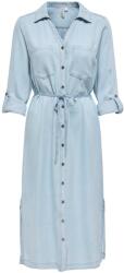 ONLY Női ing, Only, 15337931, Lyocell, S INTL, Kék (0000304784477_S)