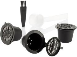 Innovagoods 3 db újrafelhasználható kávékapszula készlet, InnovaGoods, 150 használat, Nespresso-val kompatibilis, fekete (GID-V0103363)