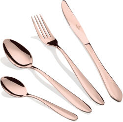 Berlinger Haus 4 darabos evőeszköz készlet utazótáskával, MIRROR ROSE GOLD
