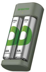 EMOS GP akkumulátor töltő E221+2xAA, 2100mAh (ReCyko) (B50224)