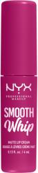 NYX Cosmetics NYX PM Smooth Whip Lip Cream folyékony matt rúzs, 9 Bday Frosting, 4ml (800897131197)