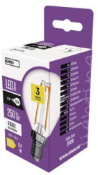 EMOS LED izzó Filament Mini Globe / E14 / 1, 8 W (25 W) / 250 lm / természetes fehér (ZF1201)