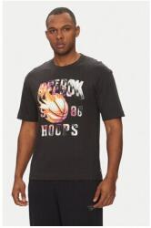 Reebok Férfi Póló, 100218817, Pamut, 2XL INTL, Fekete (0000305250568_XXL)