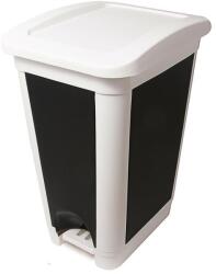 Heidrun Szemetes pedálos 50L 43, 5x34x60cm Fehér (401496)