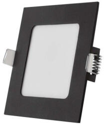 EMOS LED süllyesztett lámpatest négyzet, fekete, 7W , szabályozható - Nexxo Emos ZD2323 (ZD2323)