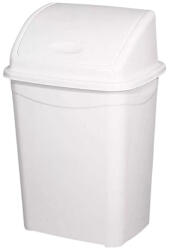 PLANET Billenőfedeles műanyag szemetes Fehér 50L (UP121)