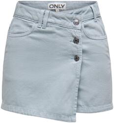 Only Csak szoknya, puha Chambray minta, 100% pamut, világoskék, M INTL (0000304784668_M)