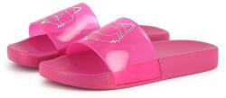 Karl Lagerfeld Kids Logós papucs, Pasztellrózsaszín, 37 EU (Z30369-49J-37)