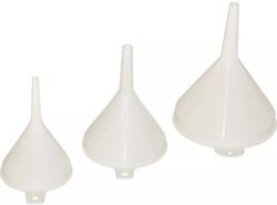 Moser Műanyag tölcsér, fehér, készlet 3 db, ø: 100/120/140 mm