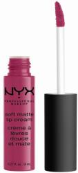 NYX Cosmetics NYX PM Soft Matte Lip Cream 18 Prague ajakrúzs, 8 ml