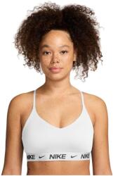 Nike Női merevítő sportmelltartó Nike W NK DF INDY LGT SPT BRA W fehér FD1062-101 - M