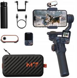 Hohem Gimbal stabilizátor távirányító OLED lámpával okostelefonhoz, Hohem iSteady M7