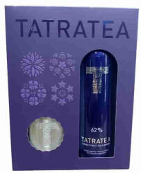 TATRATEA Erdei gyümölcsös tea likőr 0, 7l 62% (lila)+ FLASKA DD DRS