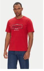 Pepe Jeans Férfi Póló, PM509786, Pamut, XL INTL, Piros (0000304747038_XL)