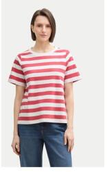 Tom Tailor női blúz, 1045964, Biopamut, L INTL, Piros (0000304819292_L)