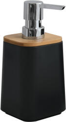 MSV Spirella Spirella KAMLA, műanyag, bambusz, matt, fekete