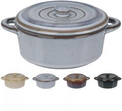 Gastro Fazék fedővel, különböző színekben, magasság: 95 mm, átmérő: 130 mm