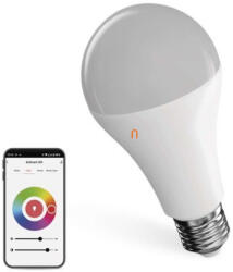 EMOS LED izzó GoSmart A65 / E27 / 14 W (94 W) / 1 400 lm / RGB / dimmelhető / Zigbee (ZQZ516R)