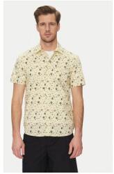 BLEND Férfi kevert anyagú ing, 20718102, poliészter/pamut, XL INTL, bézs (0000304798696_XL)