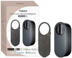 Aqara U200 Smart Lock Lite - utólag felszerelhető okos zár, fekete, Bluetooth, Thread (EL-D03D) (EL-D03D)