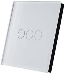 SmartWise TEREM3W - 3 gombos, vezeték nélküli kapcsoló, eWeLink-Remote, fehér (TEREM3W)