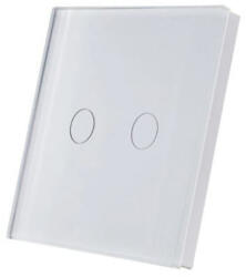 SmartWise TEREM2W - 2 gombos, vezeték nélküli kapcsoló, eWeLink-Remote, fehér