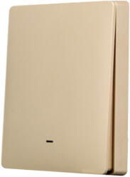 SmartWise BRFGD1 1 gombos vezeték nélküli, RF fali kapcsoló, arany színű