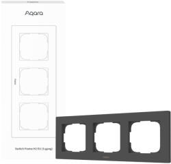 Aqara Switch Frame H2 Grey - szürke hármas EU sorolókeret (FE-X02DG) (FE-X02DG)