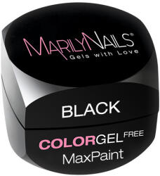 Marilynails MaxPaint Color gel Free - Black 3ml TF