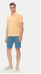 BLEND Férfi kevert anyagú ing, 20716363, viszkóz, XL INTL, narancssárga (0000304798672_XL)