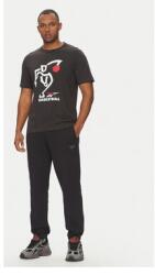 Reebok Férfi Póló, 100218839, Pamut, XL INTL, Fekete (0000305250599_XL)