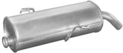 Polmostrow Polmo 19-207 hátsó kipufogó dob - PEUGEOT 206, 206 CC (K19-207ALU-POL)