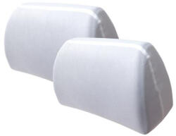 Carcommerce Univerzális fehér fejtámla huzat (CC42172)