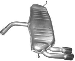 Polmostrow Polmo 01-147 hátsó kipufogó dob - Audi A3 TFSi, FSi 2003 - 2012 - Audi A3 2.0 TSi (K01-147ALU-POL)