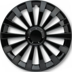 Jestic 13" DÍSZTÁRCSA MERIDIAN BLACK FEKETE, 4db (JES13MERIDIANB)