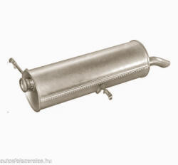 Polmostrow Polmo 19-408 hátsó kipufogó dob - PEUGEOT 307 (K19-408ALU-POL)